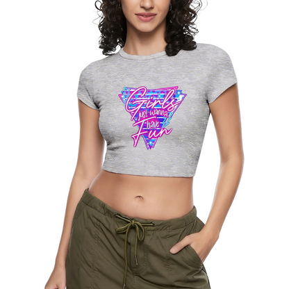 Hija de Dios Isaiah 62:3 Spanish Faith Red Crop Tee