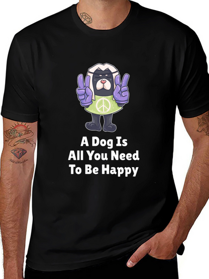 Dog Peace T-Shirt: A Dog is All You Need