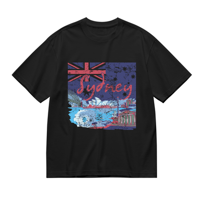 Men's Retro Beard Zigzag Vintage T-Shirt