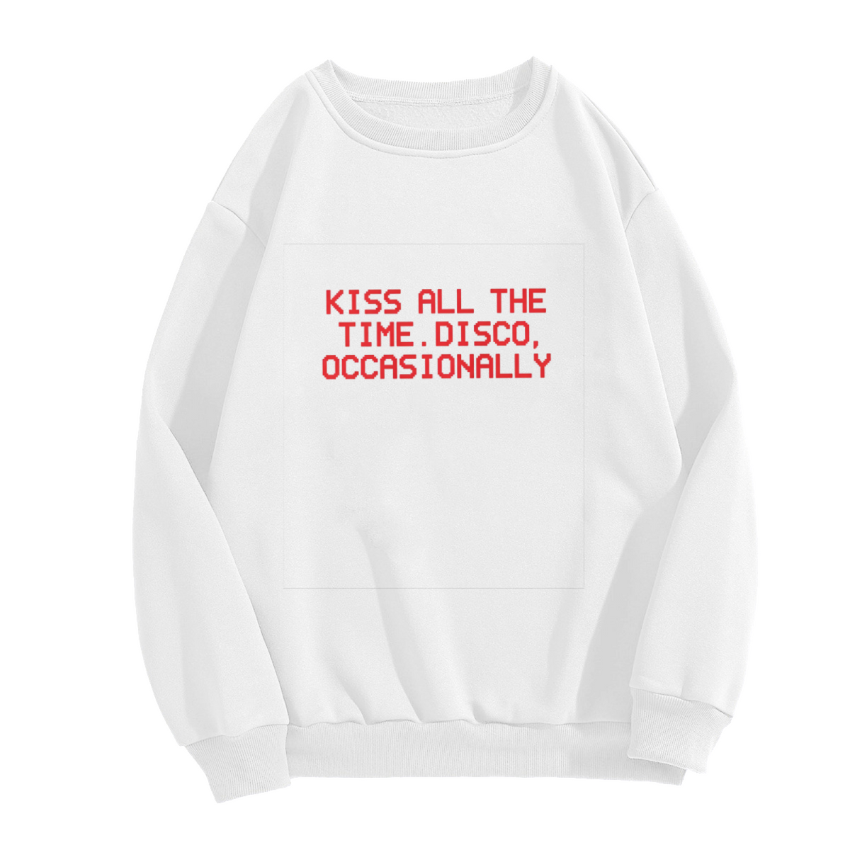 Vintage Motorcycle Rider Retro Biker Graphic Crewneck Sweatshirt