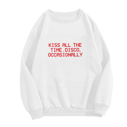 Vintage Motorcycle Rider Retro Biker Graphic Crewneck Sweatshirt