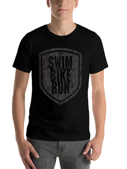 Swim Bike Run Triathlon T-Shirt