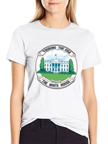 Touring the USA White House Graphic Tee