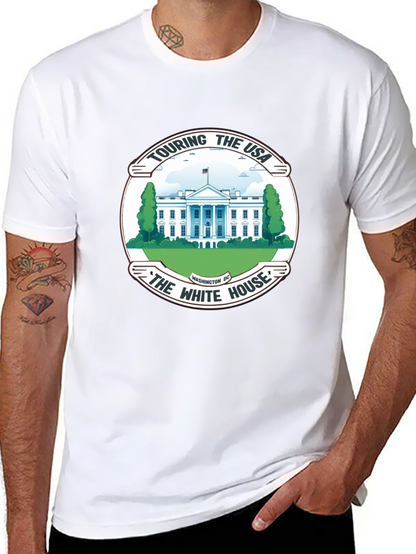 Touring the USA White House Graphic Tee