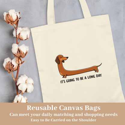 Bibliophile Definition Graphic Canvas Tote | Literary Thickened Student Shoulder Bag