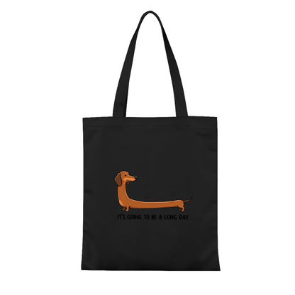 Bibliophile Definition Graphic Canvas Tote | Literary Thickened Student Shoulder Bag