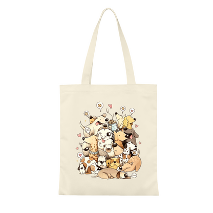 Funny Pickle Jar Graphic Canvas Bag | Just A Girl Cute Casual Commute Shoulder Bag