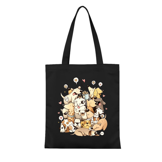 Funny Pickle Jar Graphic Canvas Bag | Just A Girl Cute Casual Commute Shoulder Bag