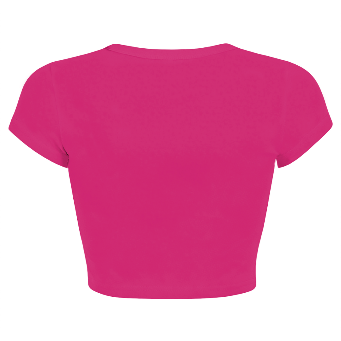 Hot Pink Glorious Genius Balaclava Streetwear Crop Top