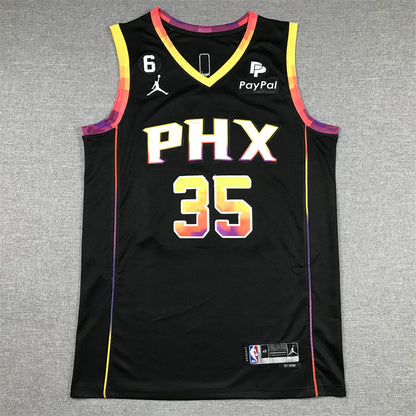 Men's Phoenix Suns Kevin Durant #35 Black 2022/23 Statement Edition Swingman Jerseys