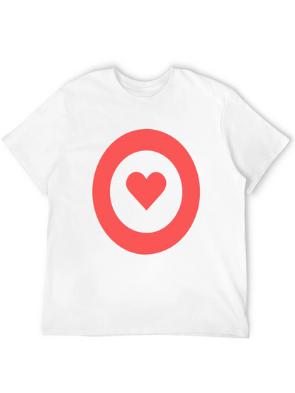 Heart Target T-Shirt - Love On Point