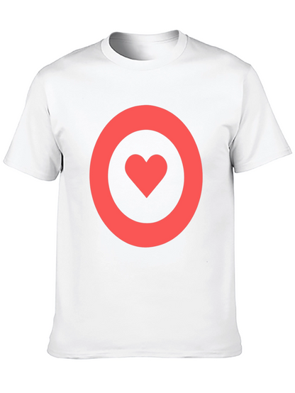 Heart Target T-Shirt - Love On Point