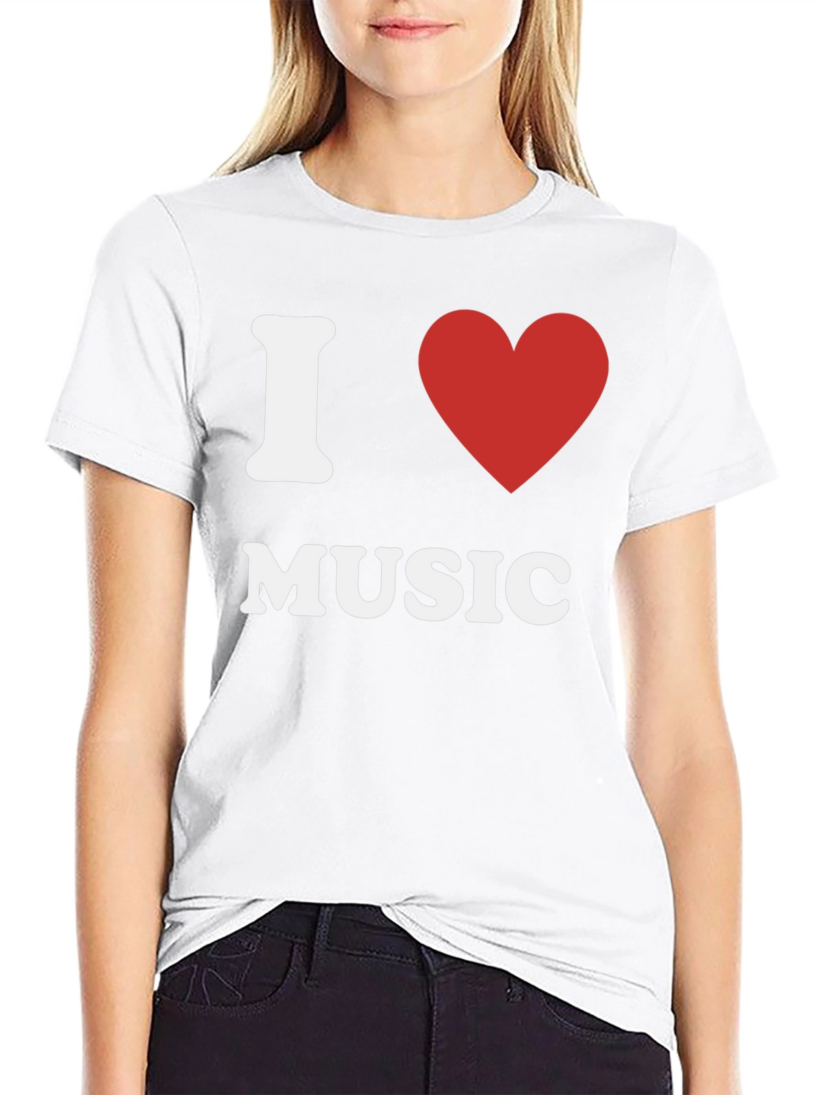 I Love Music T-Shirt - Classic Design