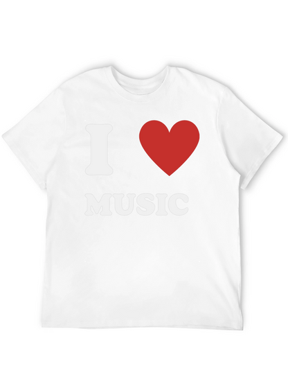 I Love Music T-Shirt - Classic Design