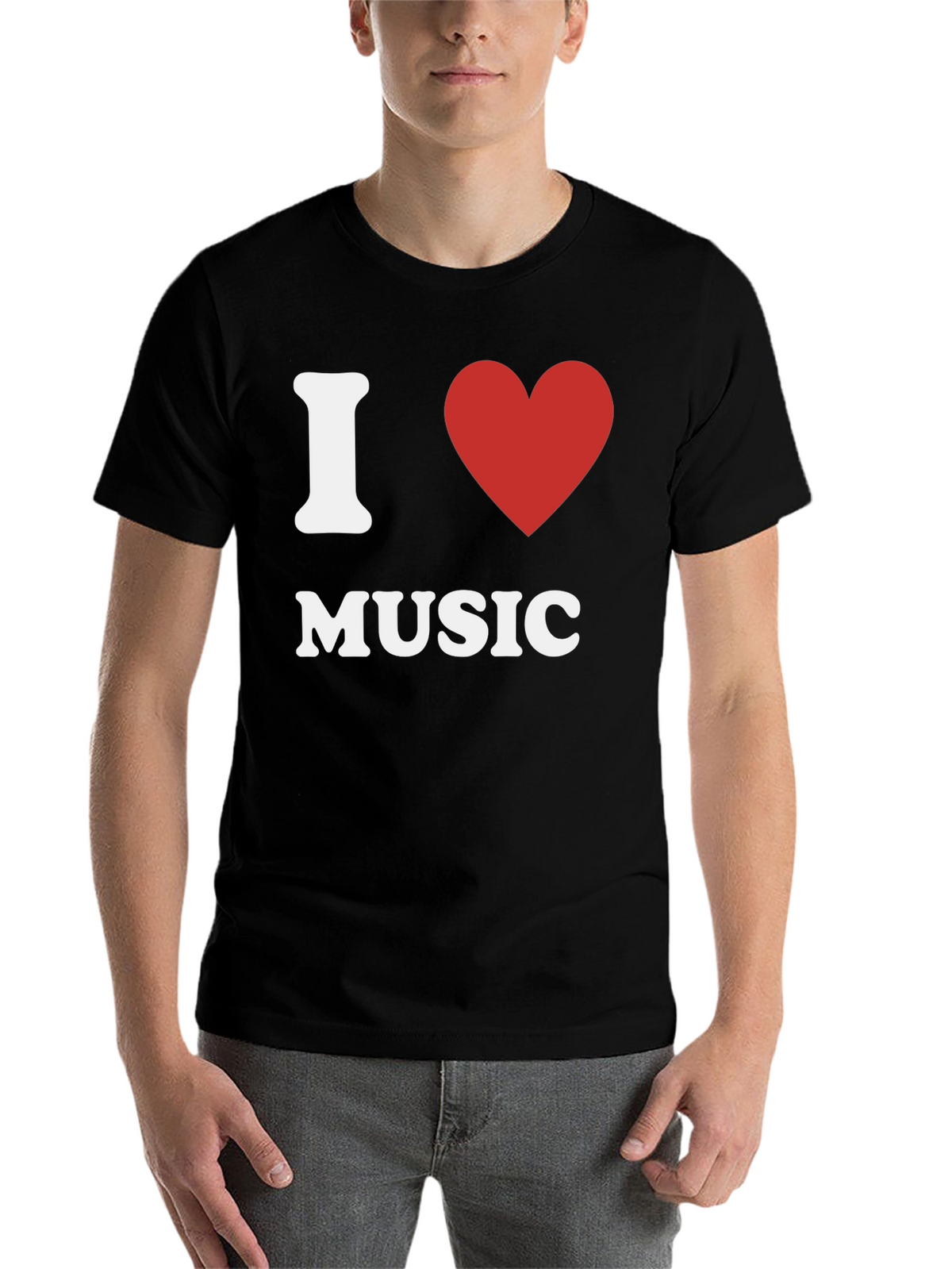 I Love Music T-Shirt - Classic Design