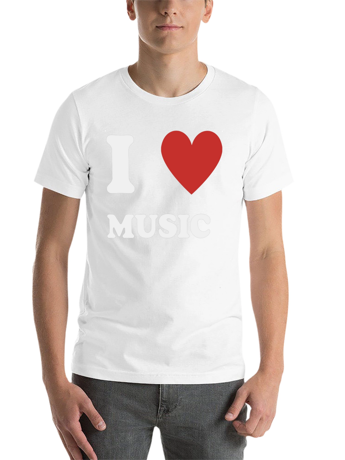 I Love Music T-Shirt - Classic Design
