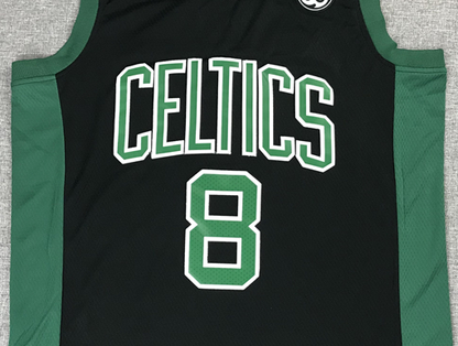 Men's Boston Celtics Kemba Walker #8 NBA Black Game Jerseys