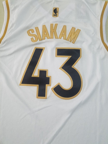 Men's Toronto Raptors Pascal Siakam White Swingman Player Jerseys
