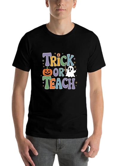 Trick or Teach Halloween Teacher T-Shirt