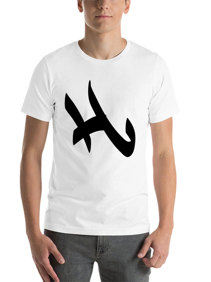 Abstract Black Graphic T-Shirt