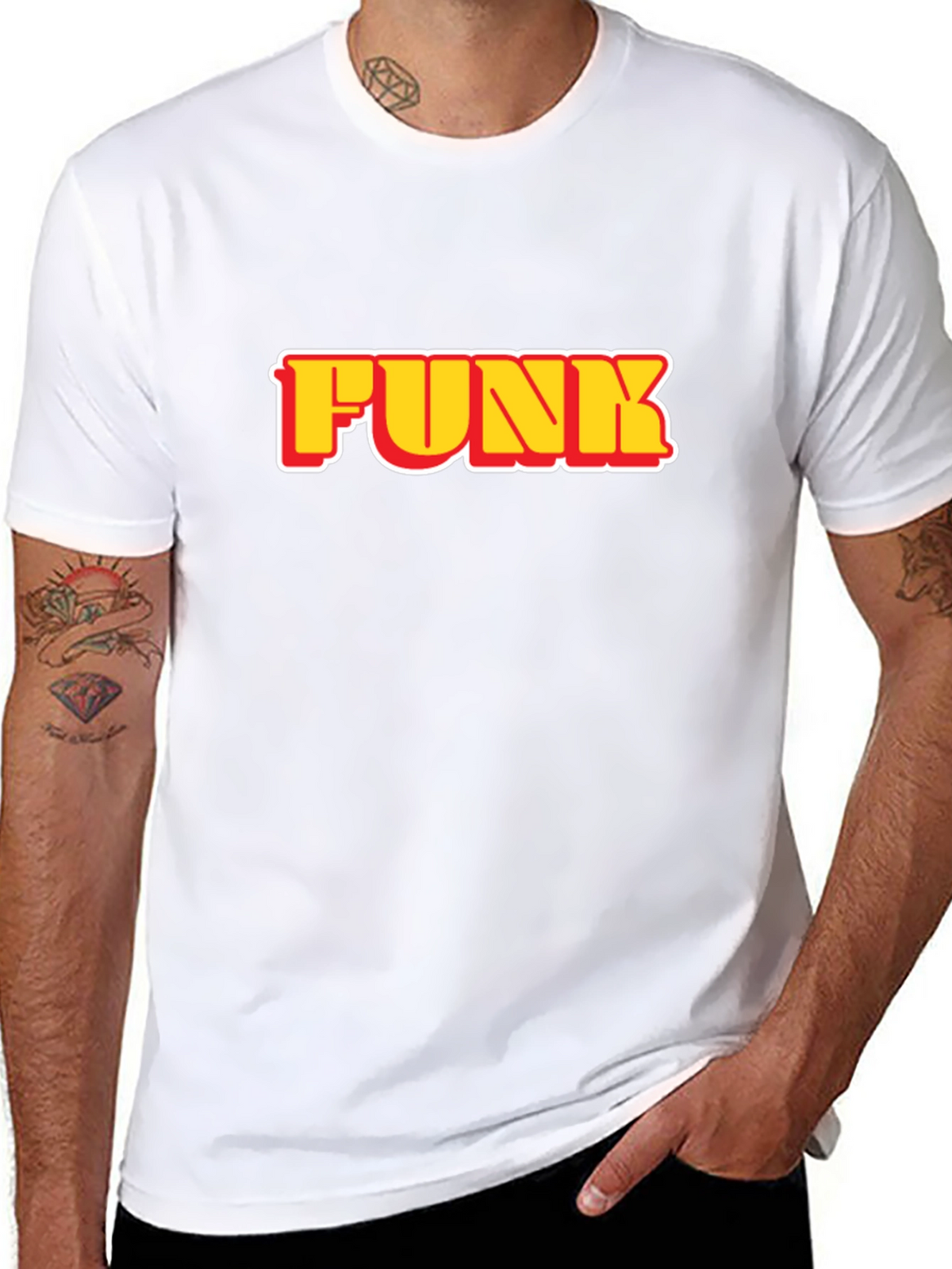 Bold FUNK Graphic Tee - Retro Style
