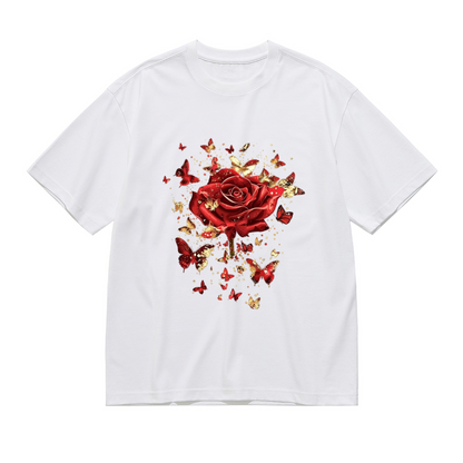 Pink Heart Lasso Cowgirl Hat Western Country T-Shirt
