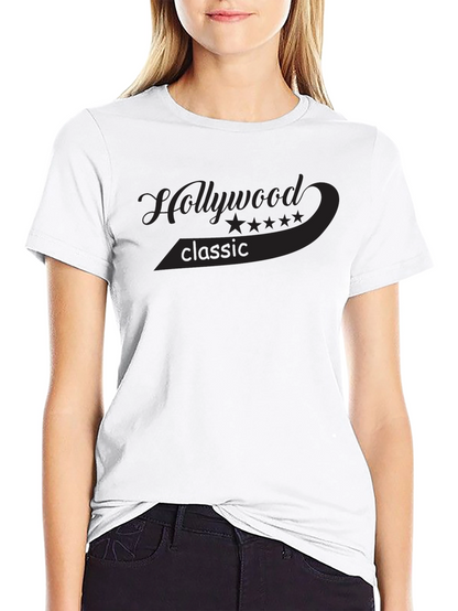 Hollywood Classic Black T-Shirt