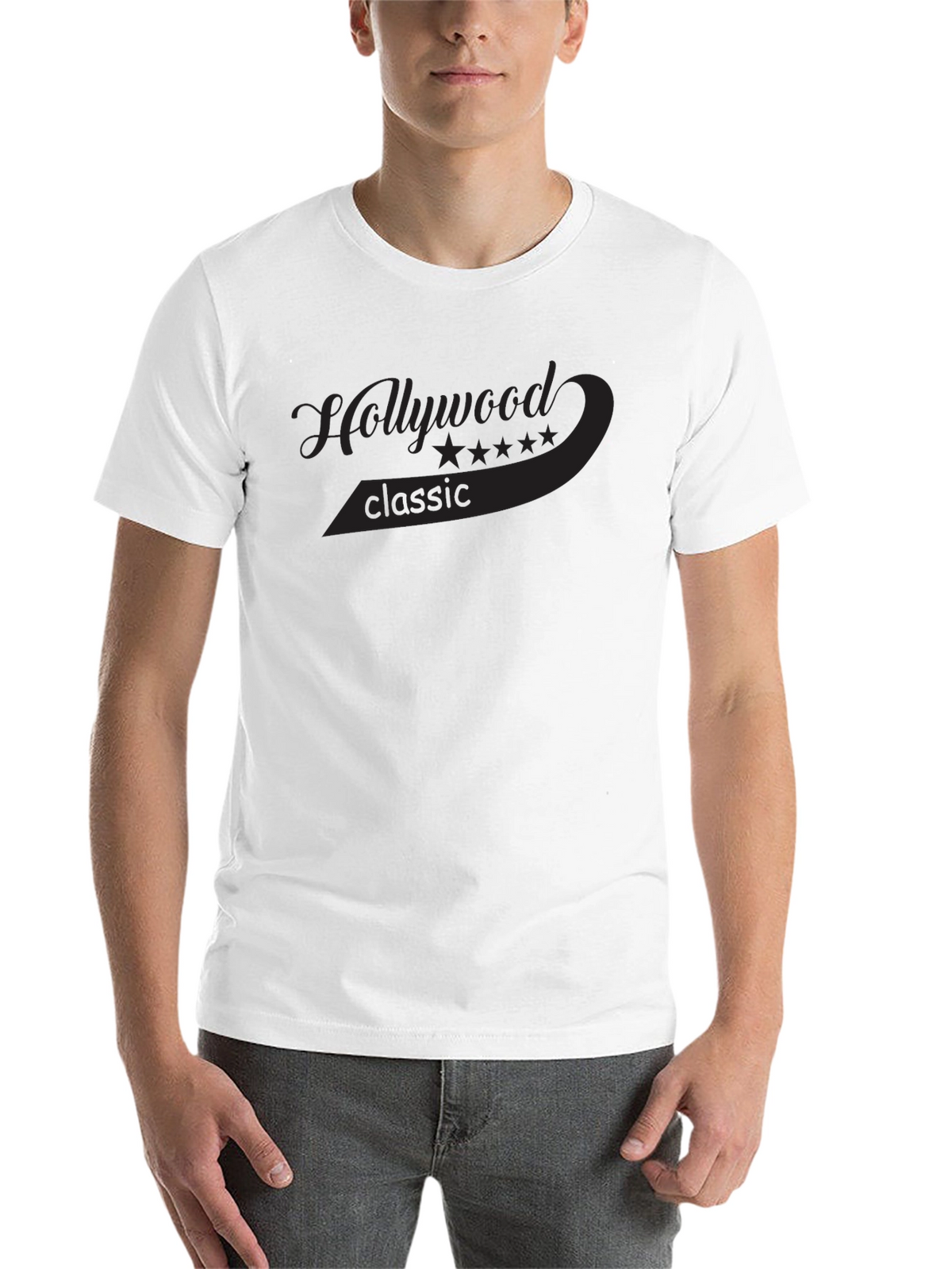 Hollywood Classic Black T-Shirt