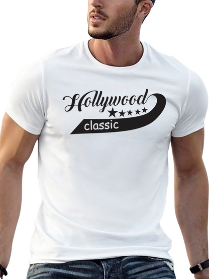 Hollywood Classic Black T-Shirt