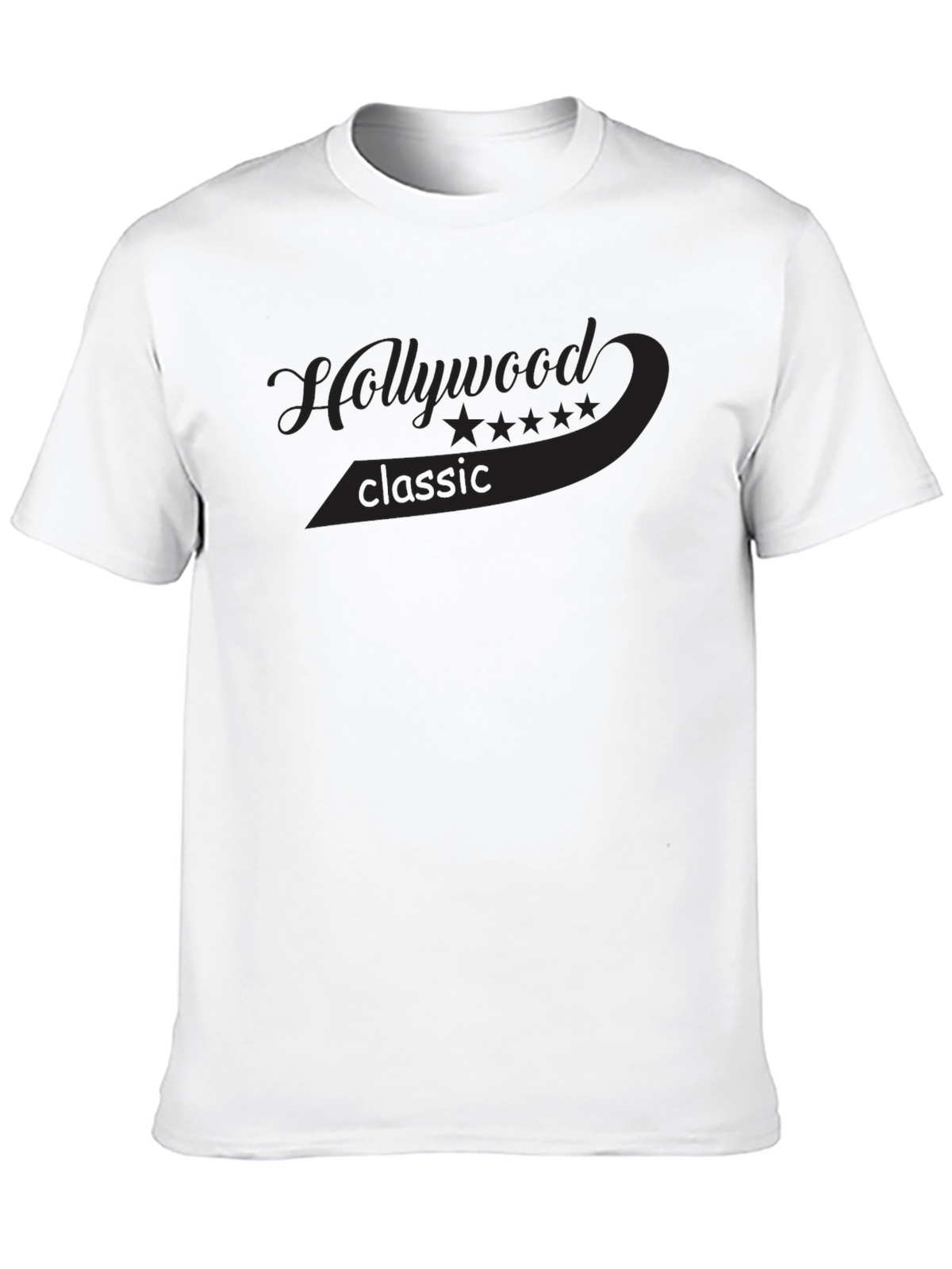 Hollywood Classic Black T-Shirt
