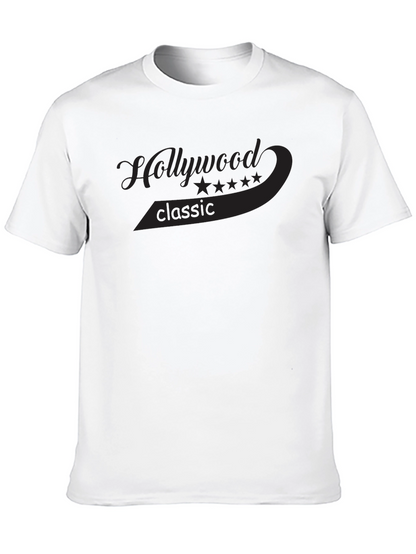 Hollywood Classic Black T-Shirt