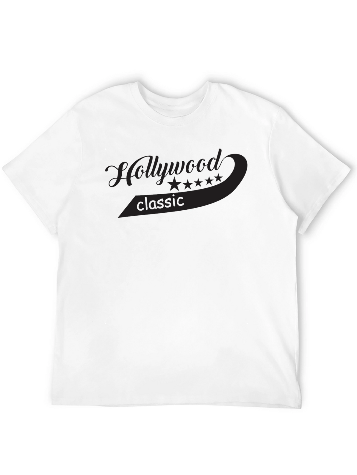 Hollywood Classic Black T-Shirt