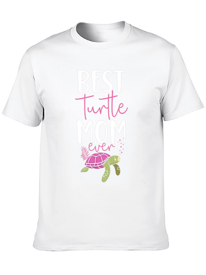 Best Turtle Mom Ever Graphic T-Shirt
