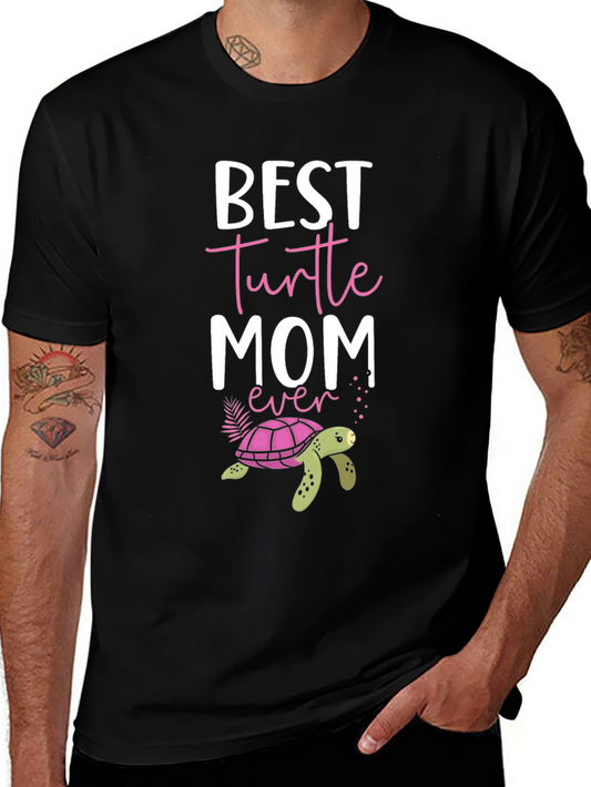 Best Turtle Mom Ever Graphic T-Shirt