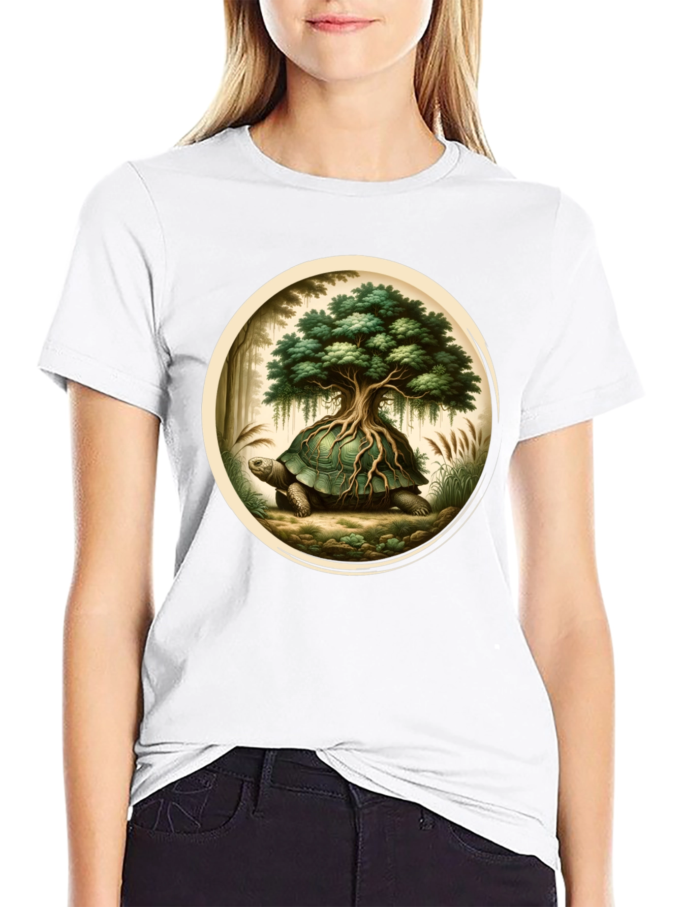 Turtle Tree Graphic Tee
