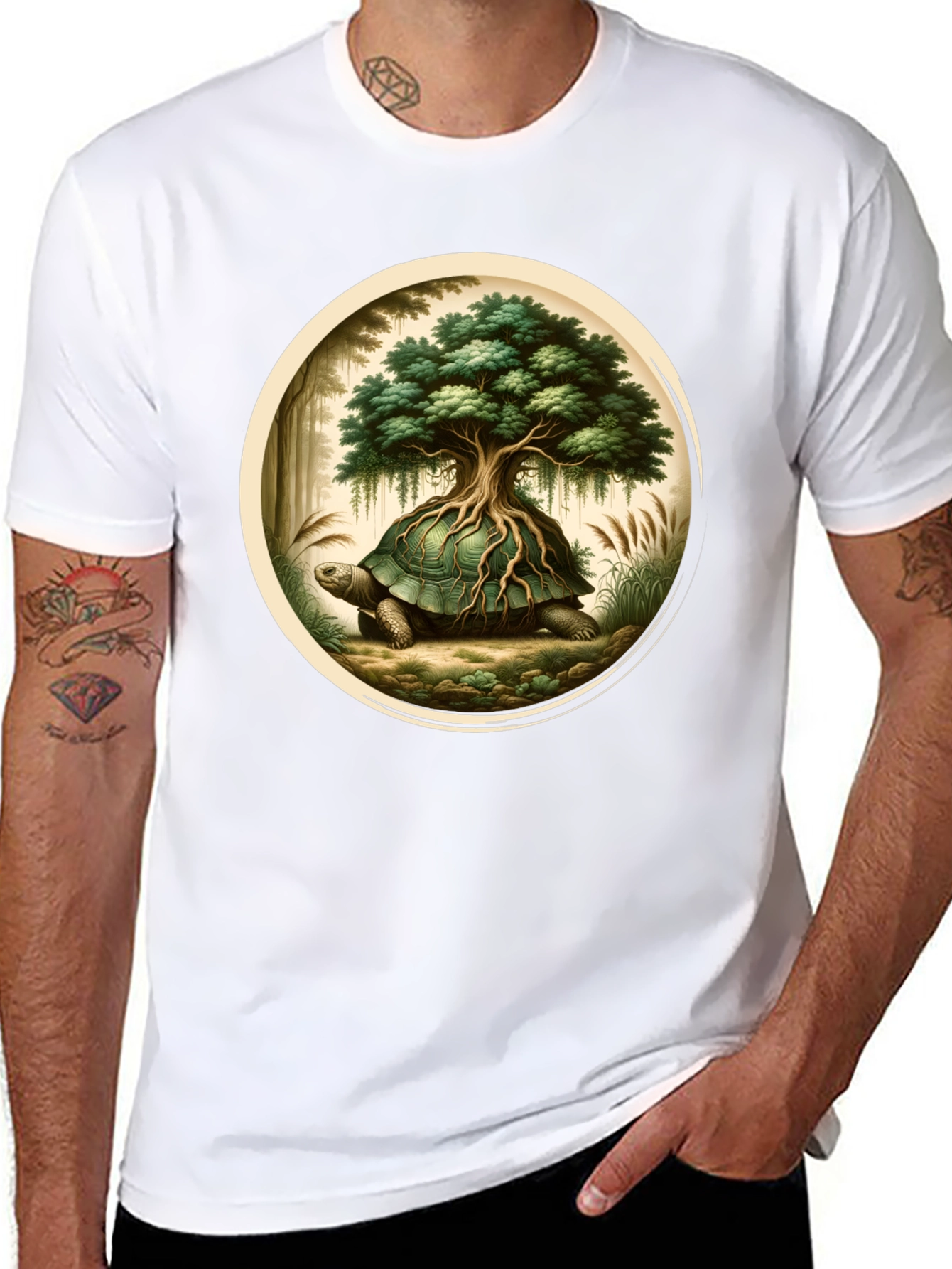 Turtle Tree Graphic Tee