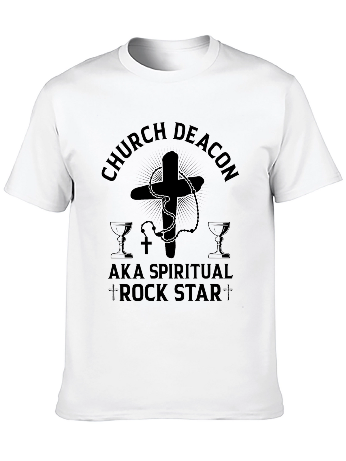 Church Deacon AKA Spiritual Rock Star T-Shirt