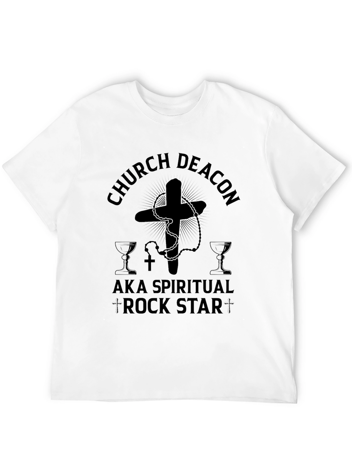 Church Deacon AKA Spiritual Rock Star T-Shirt