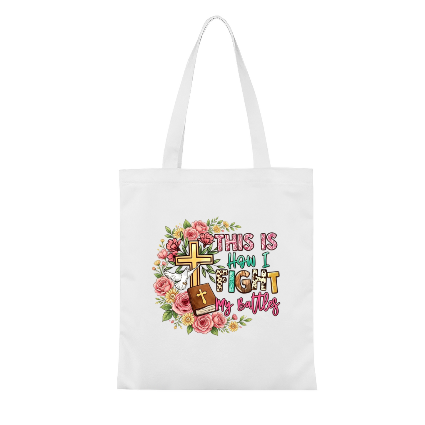 Ok Fine Minimal Stick Figure Canvas Bag | Funny Ins Daily Commute Handbag