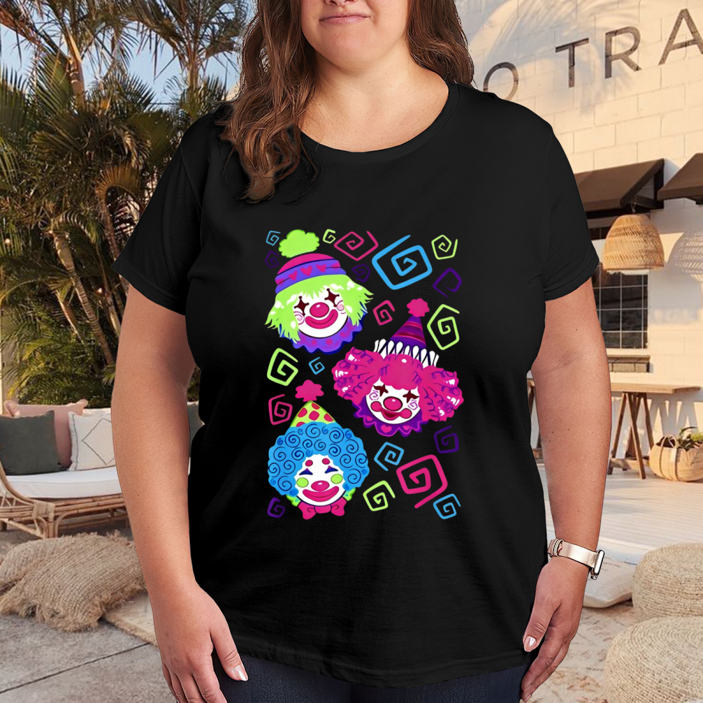 Bubbles Four Panel Cartoon Retro Tee
