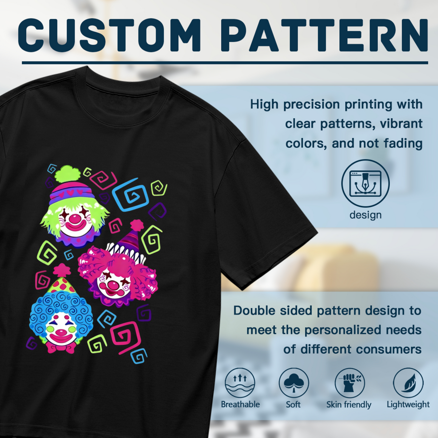 Bubbles Four Panel Cartoon Retro Tee