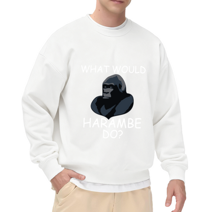 Retro Alien UFO Outer?Space Mysterious Graphic Crewneck Sweatshirt