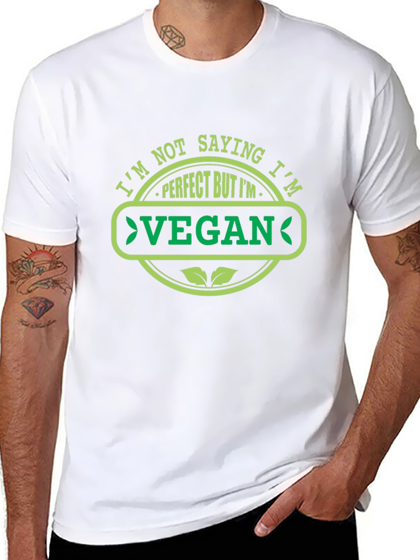 Im Not Saying Im Perfect Vegan T-Shirt