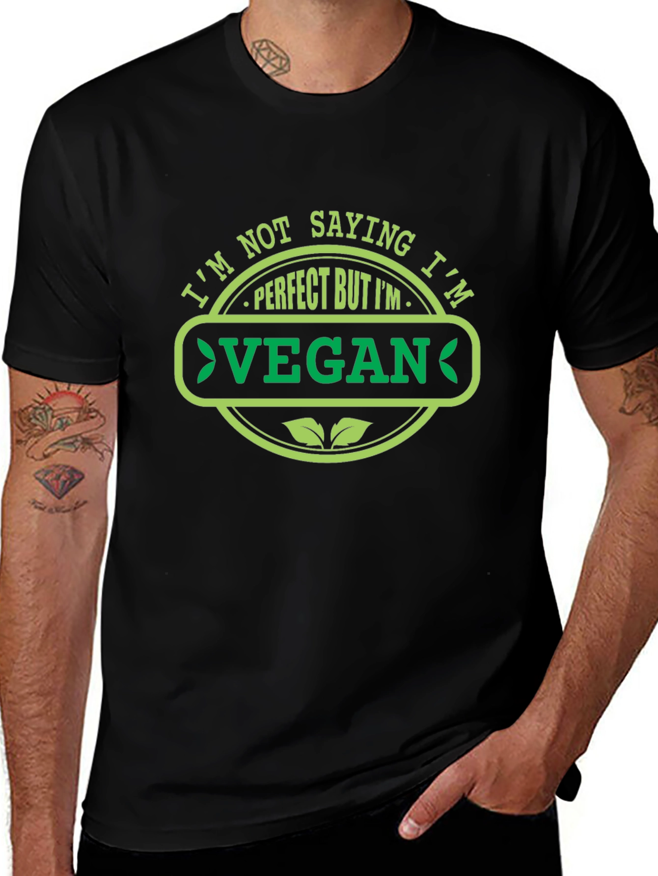 Im Not Saying Im Perfect Vegan T-Shirt