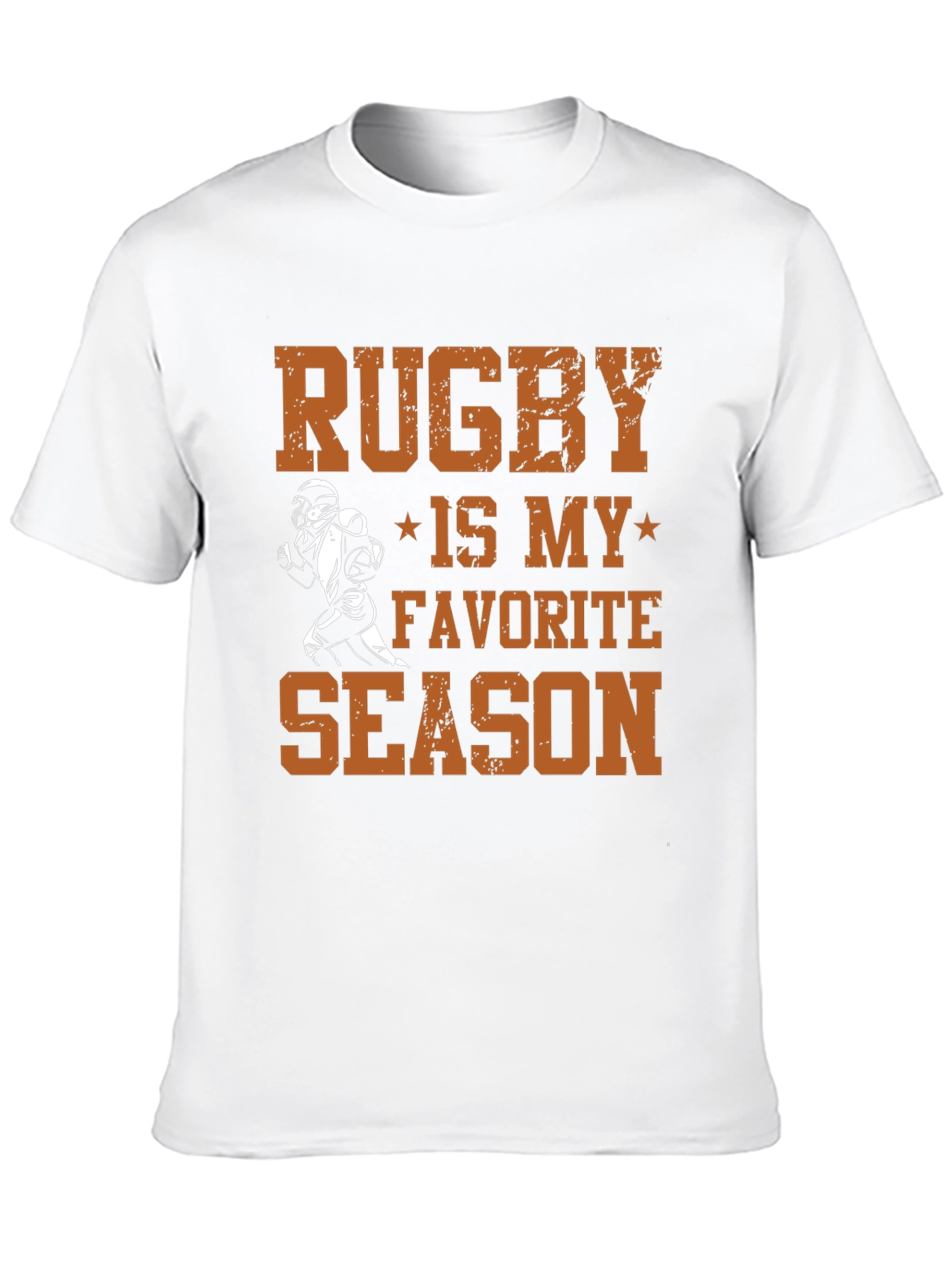Rugby is My Favorite Season Graphic T-Shirt