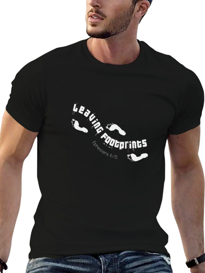 Leaving Footprints T-Shirt - Christian Apparel