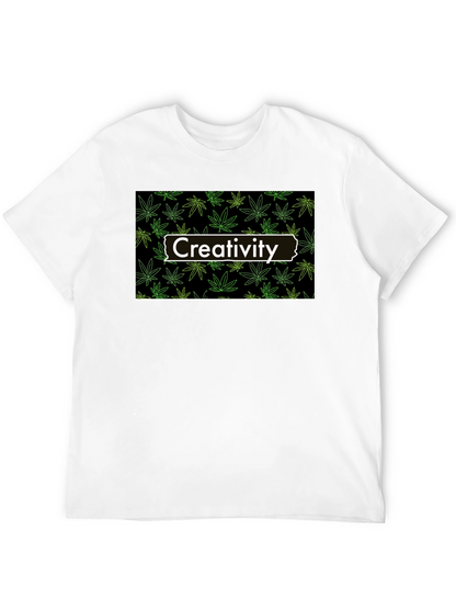 Creativity Marijuana Leaf T-Shirt