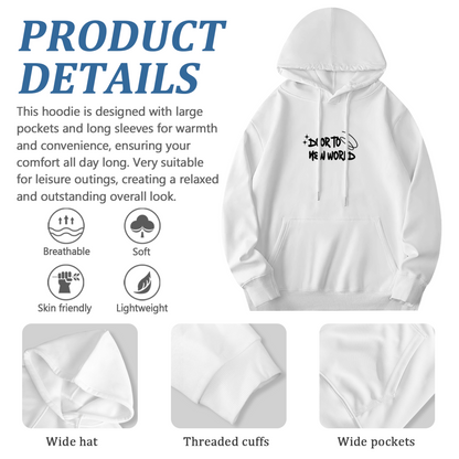 Doodle Dior To New World Street?Style Hoodie