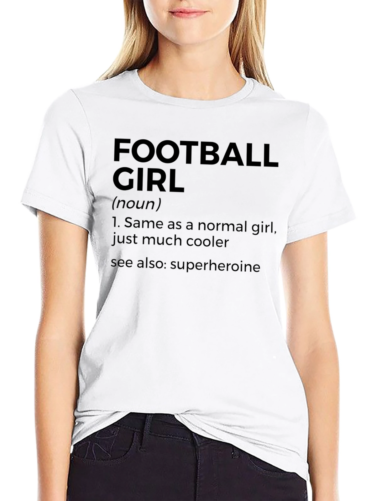 Football Girl Definition T-Shirt