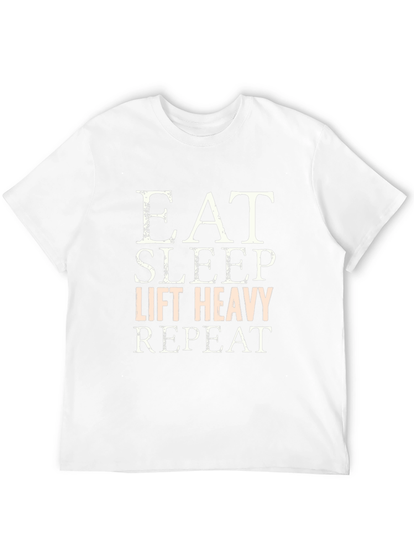 Eat Sleep Lift Heavy Repeat Graphic Tee